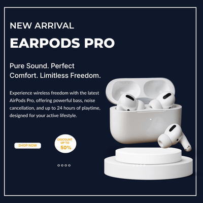 TWS Wireless Earbuds – Free Charging Cable Included