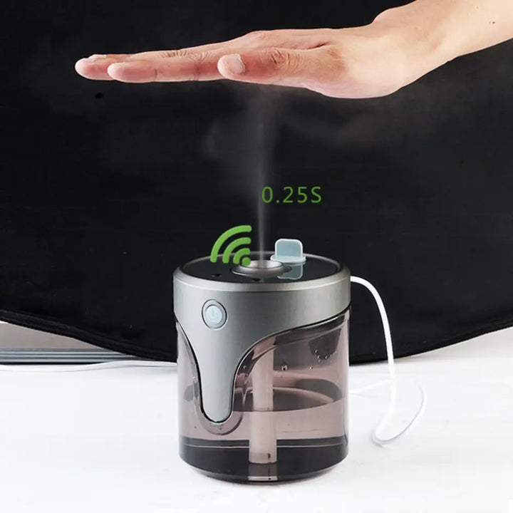 Auto Alcohol Dispenser Hands-Free Sanitizer Sprayer for Home & Family – Convenient & Hygienic Solution