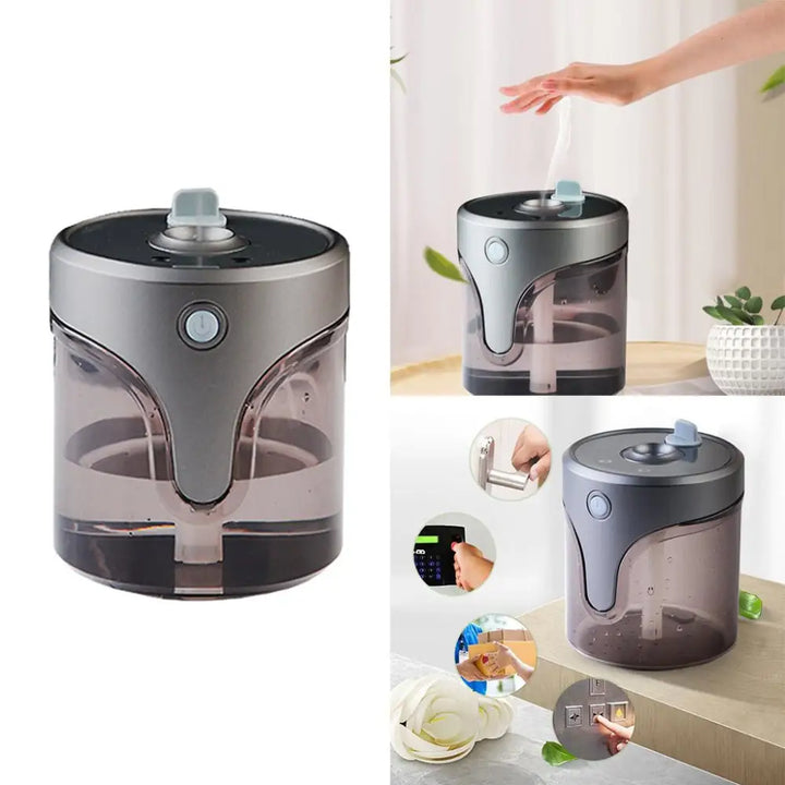 Auto Alcohol Dispenser Hands-Free Sanitizer Sprayer for Home & Family – Convenient & Hygienic Solution
