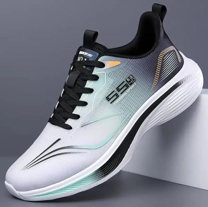 Gradient Athletic Running Shoes – Breathable Non-Slip & Cushioned Sneakers - SHOES
