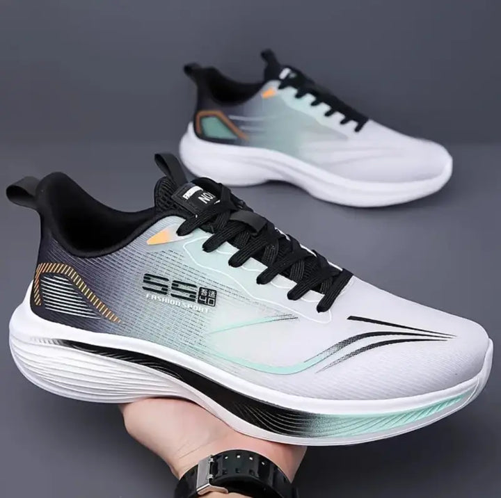 Gradient Athletic Running Shoes – Breathable Non-Slip & Cushioned Sneakers - SHOES
