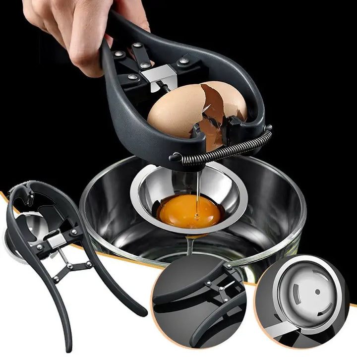 Manual Egg Tools Stainless Steel Egg Opener Scissors – Eggs Cracker Topper & Separator Kitchen Accessory