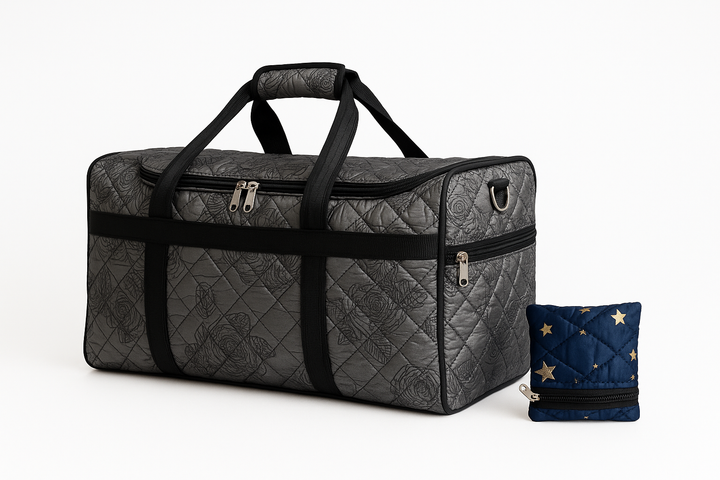 Premium Travel Bag with FREE Blue Pouch