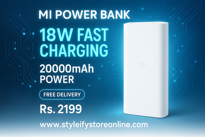 Tech Style Power Bank Design